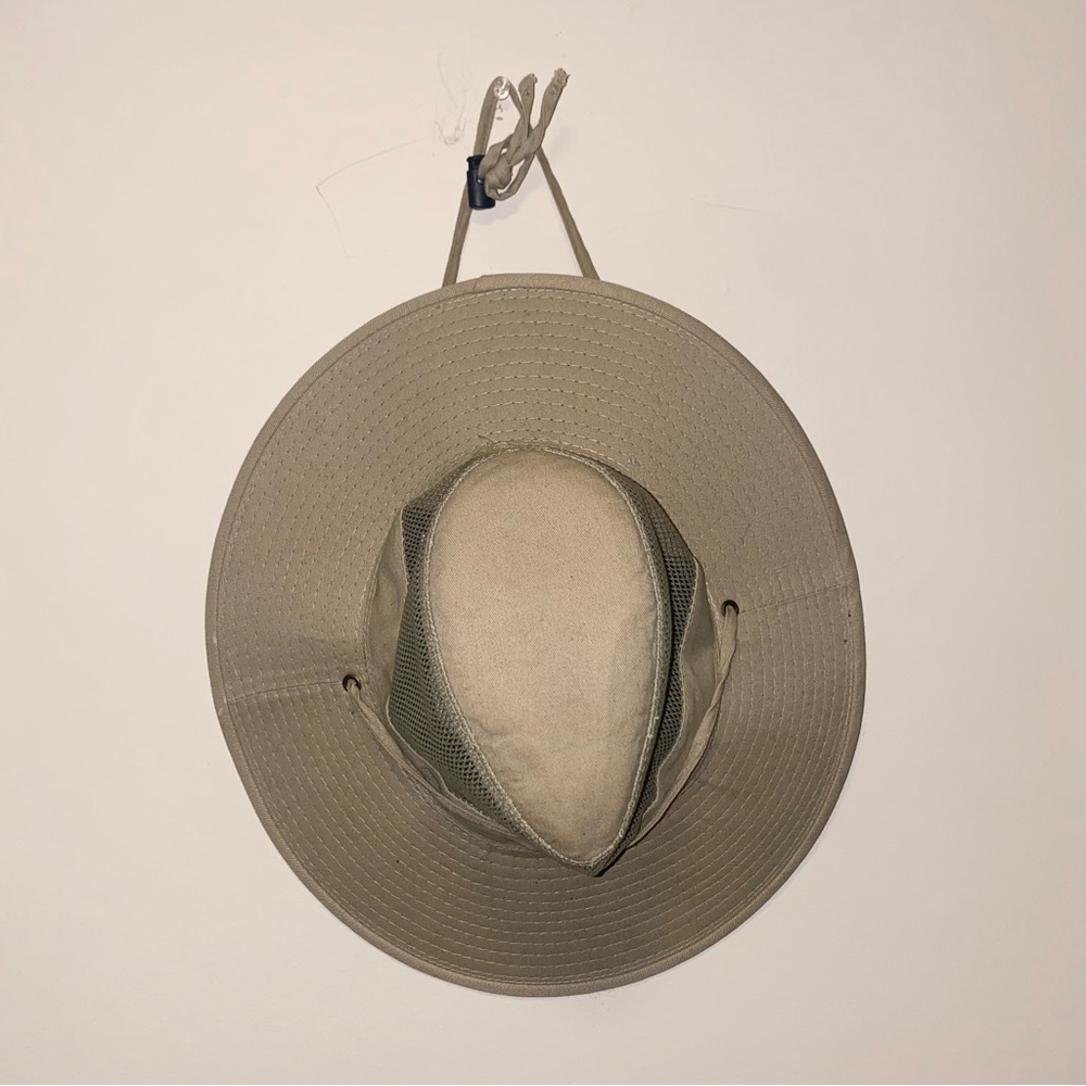 Dorfman Pacific Co Mesh Cotton UPF 50+ Sun Hat Natural